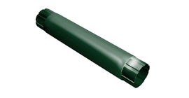 Труба круглая соединительная Grand Line 90мм 1м RAL 6005 зеленый мох