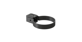 Хомут универсальный для водосточной трубы Standard, серый