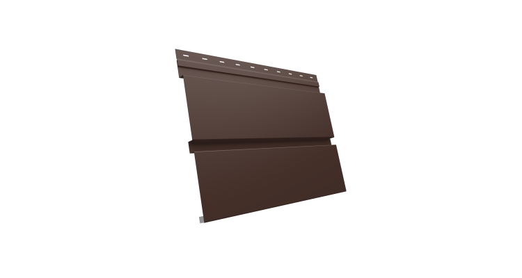 Квадро брус 0.5 Satin с пленкой RAL 8017 шоколад