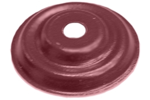 Накладка декоративная кронштейна трубы Grand Line на кирпич RAL 3005 красное вино