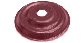 Накладка декоративная кронштейна трубы Grand Line на кирпич RAL 3005 красное вино