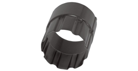 Соединитель трубы 90 мм Мatt RR 32 темно-коричневый