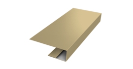 J-Профиль 12мм 0,4 PE с пленкой RAL 1014 слоновая кость (3м)