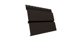 Квадро брус 3D 0.5 GreenCoat Pural BT, matt с пленкой RR 32 темно-коричневый