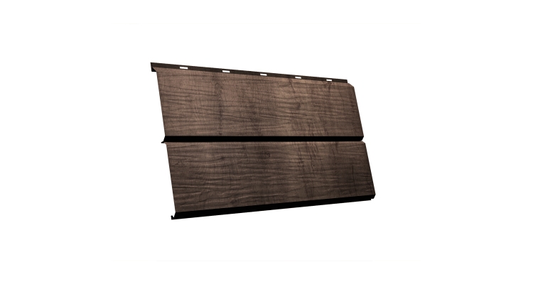 ЭкоБрус 3D 0,345 GL 0.45 Print Elite с пленкой White Wood TwinColor