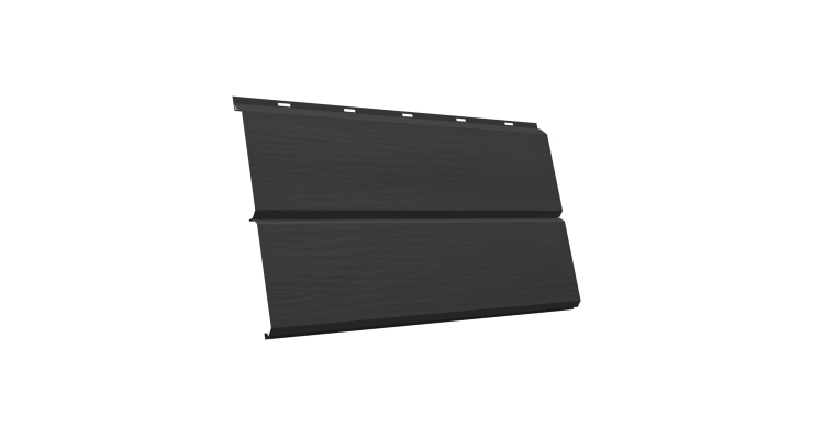 ЭкоБрус 3D 0,345 GL 0.5 Drap с пленкой RAL 7016 антрацитово-серый