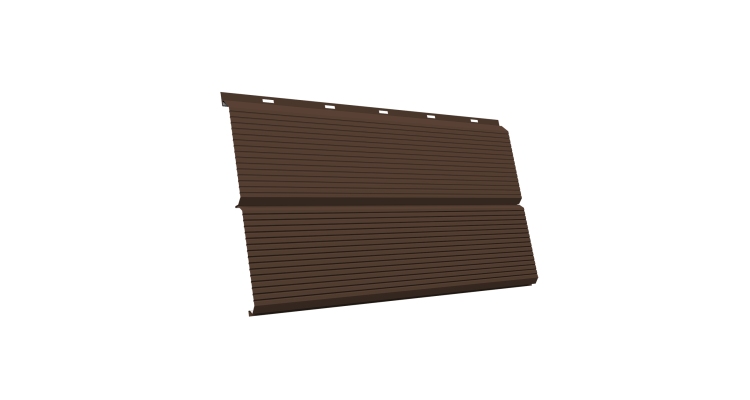 ЭкоБрус 0,345 Gofr 0.45 Drap TR RAL 8017 шоколад