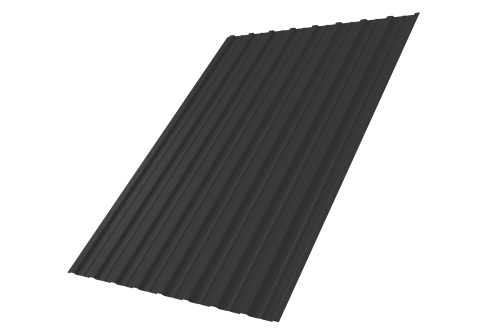 Профнастил С10A 0,5 Drap TX RAL 7016 антрацитово-серый