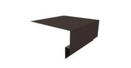 Планка околооконная сложная Блок-хаус new 200х75х27 0,45 Drap RR 32 темно-коричневый (3м)