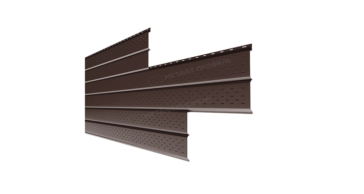 Софит Металл Профиль перфор. Lбрус-XL-14х335 NormanMP (ПЭ-01-8017-0.5)