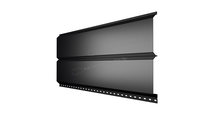 Сайдинг Металл Профиль Lбрус-15х240 (ПЭ-01-9005-0.45)