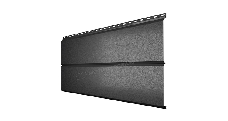 Сайдинг Металл Профиль Lбрус-XL-14х335 (VikingMP-01-9005-0.45)