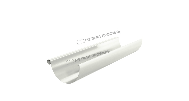 Желоб водосточный Металл Профиль GS lite D125х3000 RAL 9003