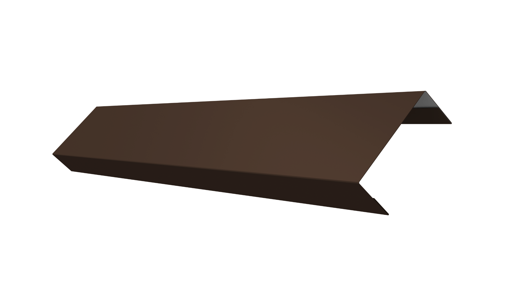 Ламель обратная 50 забора жалюзи Texas 0.45 Drap TX RAL 8017 шоколад