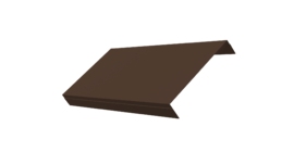 Ламель обратная 150 забора жалюзи Texas 0.5 Drap TX RAL 8017 шоколад