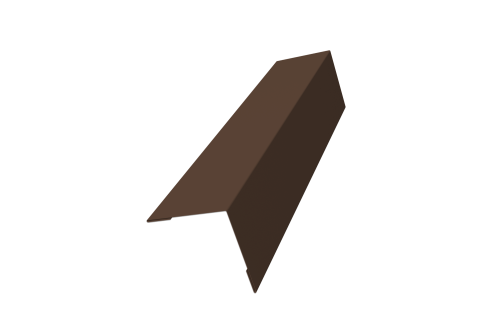 Угол внешний 50х50 0,45 Drap TwinColor RAL 8017 шоколад (3м)