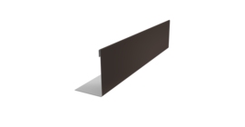 Нащельник 150 Texas 25х35 0,45 Drap RR 32 темно-коричневый (L1,8)