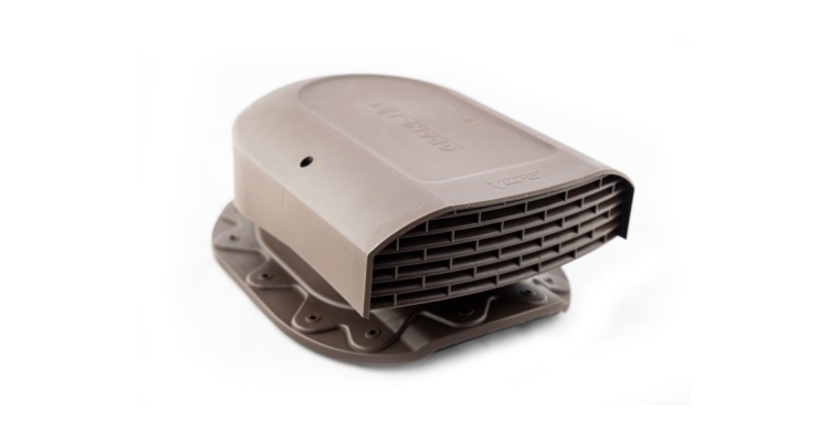 Вентиль кровельный Kredo Grand Line - KTV шоколадный