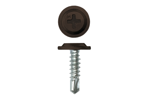 Саморез ПШС Daxmer Pro 4,2х16 (1000 шт) шлиц PH2 RAL 8028