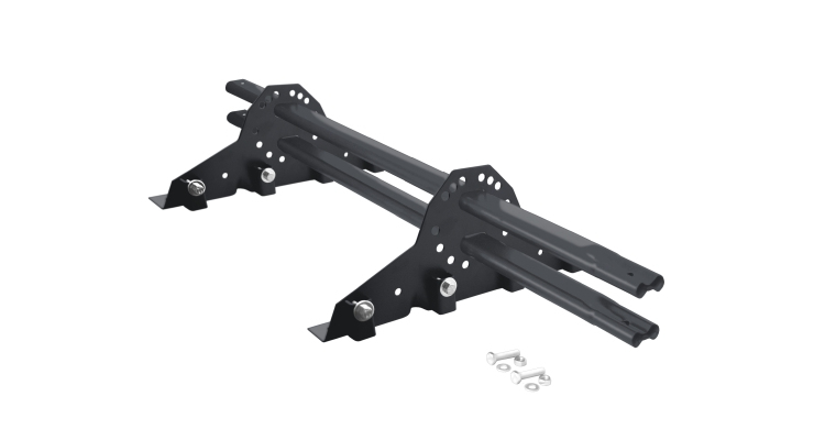 Снегозадержатель для фальцевой кровли Grand Line RAL 7024 1м