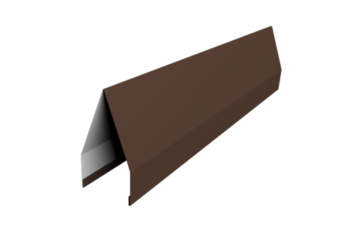 Ламель забора жалюзи Tokyo 0,5 PurPro Matt 275 RAL 8017 шоколад