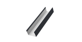 Стойка жалюзи Milan,Tokyo 0,5 Satin RAL 7024 мокрый асфальт (2,5м)